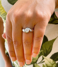 Load image into Gallery viewer, GIA Certified Natural Round Cut Engagement Ring Semi Tension Set Ring Propose Ring Solitaire Ring 14k Solid And Heavy White Gold 1.00ct