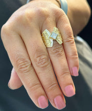 Load image into Gallery viewer, GIA Certified Natural Princess Cut Diamond Engagement Ring Bridal Ring Bezel Set Wedding Ring Solitaire 14K Solid And Heavy Yellow Gold 1.00ct