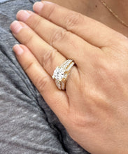 Load image into Gallery viewer, GIA Certified Natural Round Cut Diamond Engagement Ring In 14k Solid And Heavy Yellow Gold Wedding Ring 2.70ctw Bridal Ring Hidden Halo Style