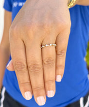 Load image into Gallery viewer, Round Cut Natural Diamond Band Minimalist Braided Style Stackable Band In 14k Solid Yellow Gold Anniversary Bridal Band Gift For Her 0.10cw