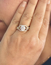 Load image into Gallery viewer, Round Cut Diamond Engagement Ring IGI Certified 14k Solid Yellow Gold Wedding Ring Prong Set Bridal Propose Ring Split Shank 2.50ctw F-VS2