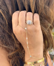 Load image into Gallery viewer, Cushion And Band Cut Diamond Engagement Ring And Matching Band IGI Certified 14k Yellow Solid Gold Wedding Set Bezel Style Bridal Set 3.60ctw