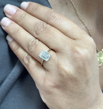 Load image into Gallery viewer, Emerald Cut Diamond Engagement Ring IGI Certified Set In 14K Solid Yellow Gold Solitaire Ring Four Prong Set Style Wedding Ring 2.00ct F-VS2