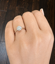Load image into Gallery viewer, Round Cut Diamonds Engagement Ring IGI Certified Crown Six Prong Setting Solitaire Wedding Bridal Ring Set In 14K White Gold 1.50ct G-VS2