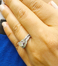 Load image into Gallery viewer, 14k white gold forever one moissanite round cut and diamonds engagement ring and band, wedding bridal set, propose, anniversary, deco 1.35ct