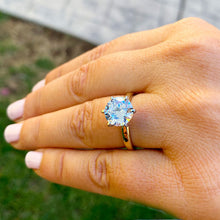 Load image into Gallery viewer, GIA/IGI Certified 2.00ct 14k Solid Yellow Gold Round Cut Diamond Engagement Ring Solitaire, Bridal Wedding Anniversary F-VS2