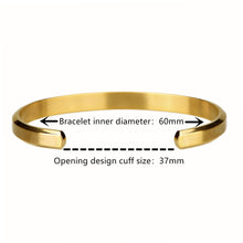 Load image into Gallery viewer, Elegant 14K or 18K Solid and Very Heavy White / Yellow / Or Rose Gold Men's Cuff Bangle 6mm Width Knife Cut Edges