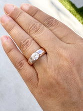 Load image into Gallery viewer, GIA Certified Natural Round Cut Diamonds Semi Bezel Style Engagement Ring 14k Solid Heavy Rose Gold Wedding Ring Women&#39;s Bridal Ring 1.06ctw
