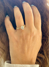 Load image into Gallery viewer, Oval Shape Diamond And Round Sides Engagement Ring IGI Certified 14k Solid Yellow Gold Bridal Ring Wedding Ring Deco Antique Style 1.00ct
