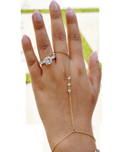Load image into Gallery viewer, Cushion Cut And Round Cut Side IGI Certified Diamond Engagement Ring Double Halo 14k Solid Yellow Gold Bridal Halo Wedding Ring 7.50ctw
