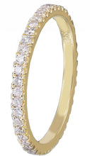 Load image into Gallery viewer, 14k Yellow Gold Round Cut Diamond Band Anniversary Eternity Style Prong Set Bridal Sedding Natural Diamonds Prong Set Gift 0.60ctw
